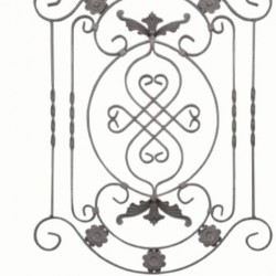 D 2550 Ferforje Dekoratif Panel 60x80 cm 