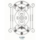 D 2550 Ferforje Dekoratif Panel 60x80 cm 