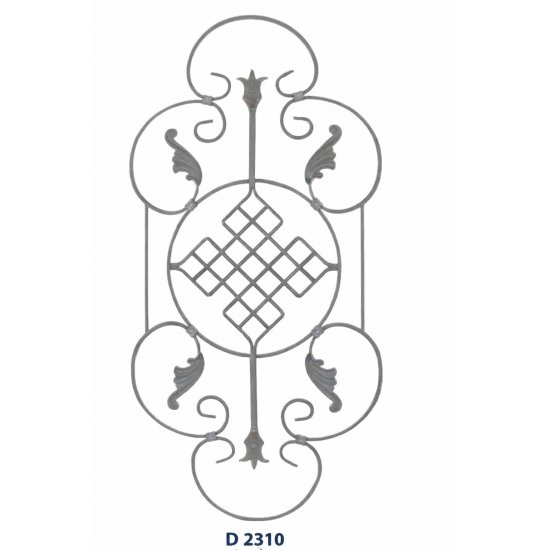 D 2310 Ferforje Dekoratif Motif 80cm