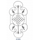 D 2310 Ferforje Dekoratif Motif 80cm