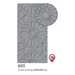 Baskılı Saç 1000x2000 ( 1,1mm) 6221