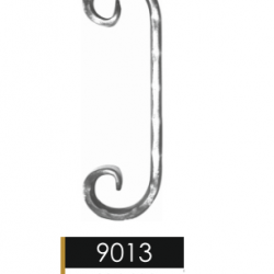 Çift Yönlü C Kıvrımlı ferforje Motif  9013