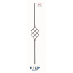 D 1930 Ferforje Dekoratif Motif 80cm
