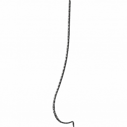 Cumba Motifli Demir 100 cm-12760-100